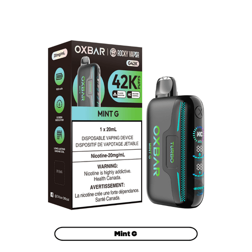 Oxbar G42K -Mint G Disposable Vape