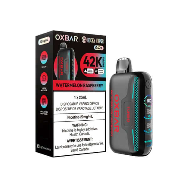 Oxbar G42K - Watermelon Raspberry Disposable Vape product image at All Star Vape