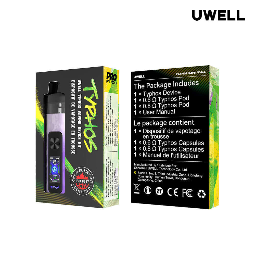 UWELL TYPHOS REPLACEMENT POD (2 PACK) Replacement Coils product image at All Star Vape