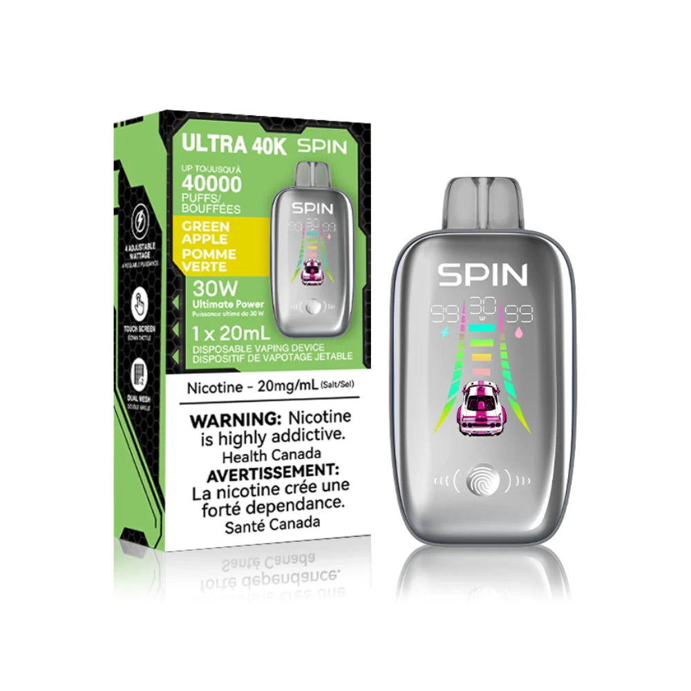 Spin Ultra 40K - Green Apple