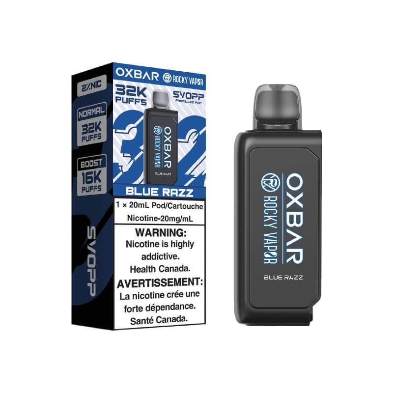 Svopp Rocky Vapor Oxbar - Blue Razz Closed Pod product image at All Star Vape