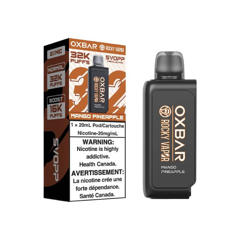 Svopp Rocky Vapor Oxbar - Mango Pineapple Closed Pod product image at All Star Vape