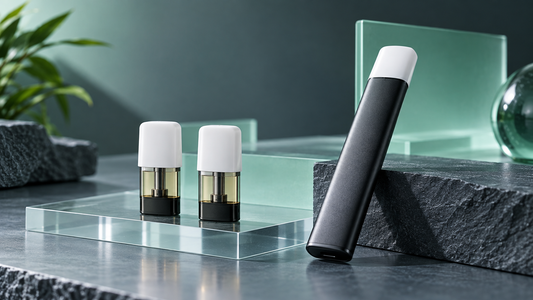 Unbranded closed pods and a compatible pod device for an adult STLTH guide