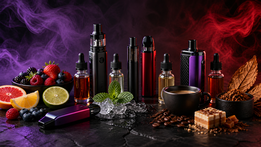 Vape Flavours Canada: Adult Flavour Map featured image for Allstar Vape
