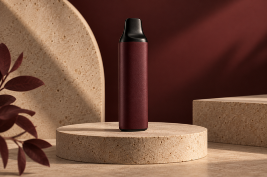 Unbranded disposable vape format for an adult brand guide