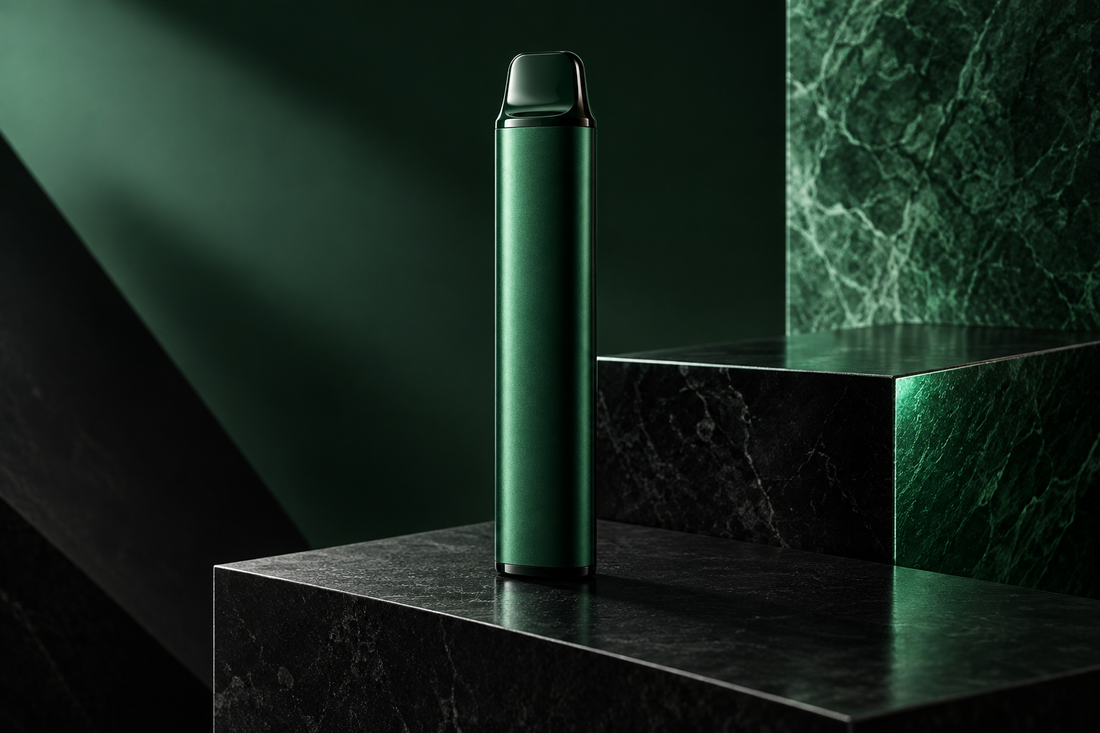 Unbranded disposable vape format for an adult brand guide