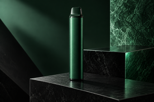 Unbranded disposable vape format for an adult brand guide