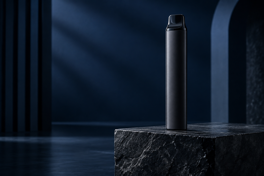Unbranded tall disposable vape format for an adult Canada guide