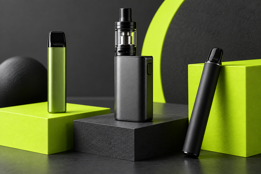 Unbranded contemporary vape formats for an adult trend guide