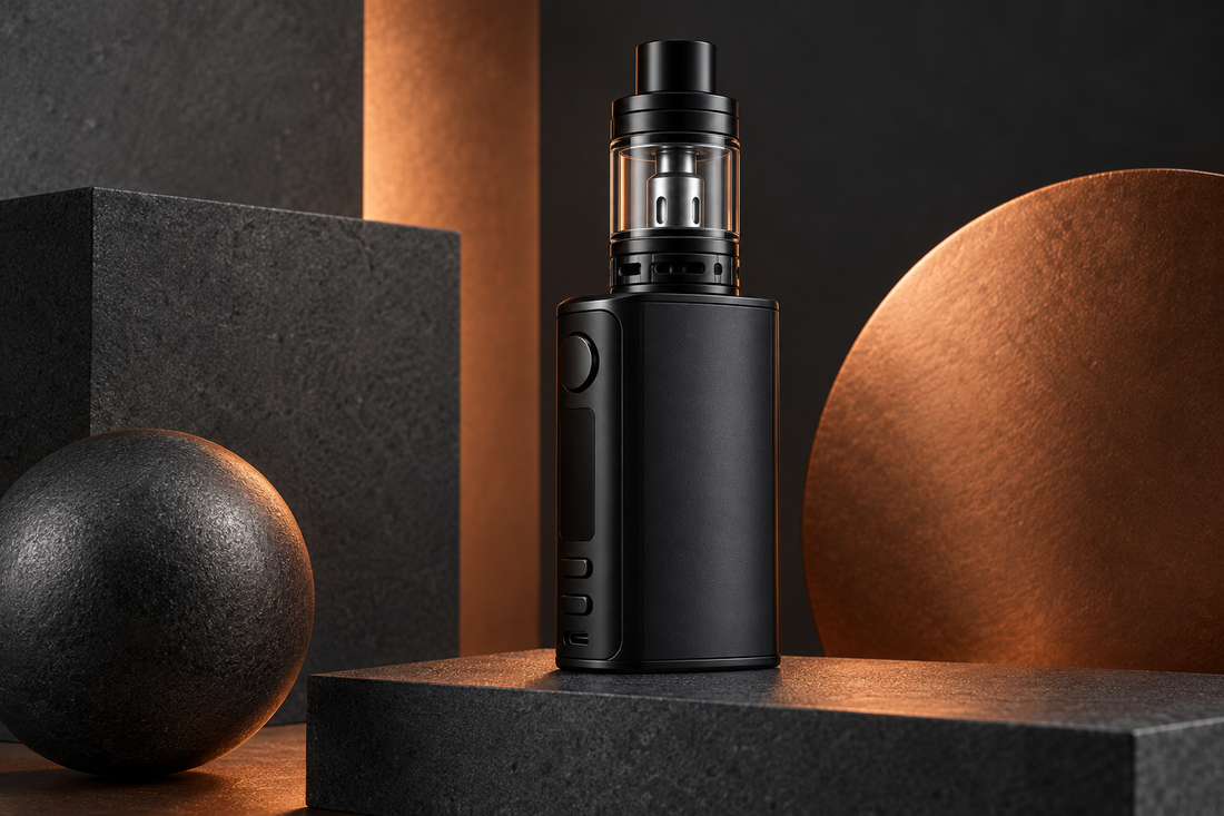 Unbranded box mod and tank for an adult brand guide
