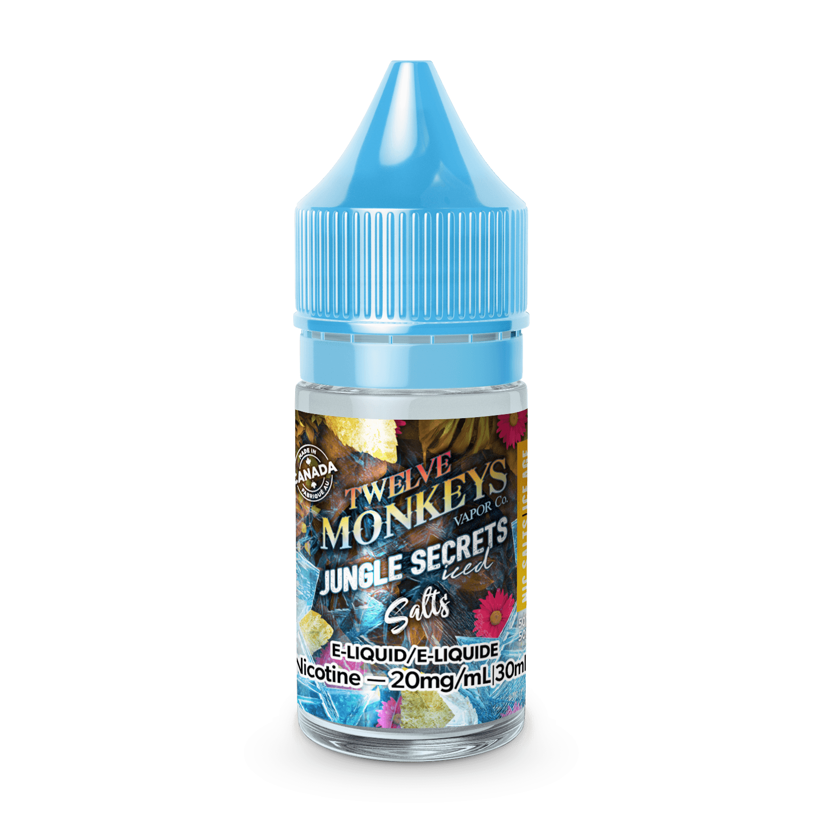 Twelve Monkeys Ice Age - Jungle Secrets (Salt 30mL) E-Liquid product image at All Star Vape