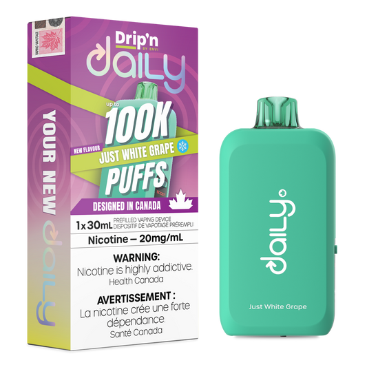Drip'n Daily 100k Just White Grape