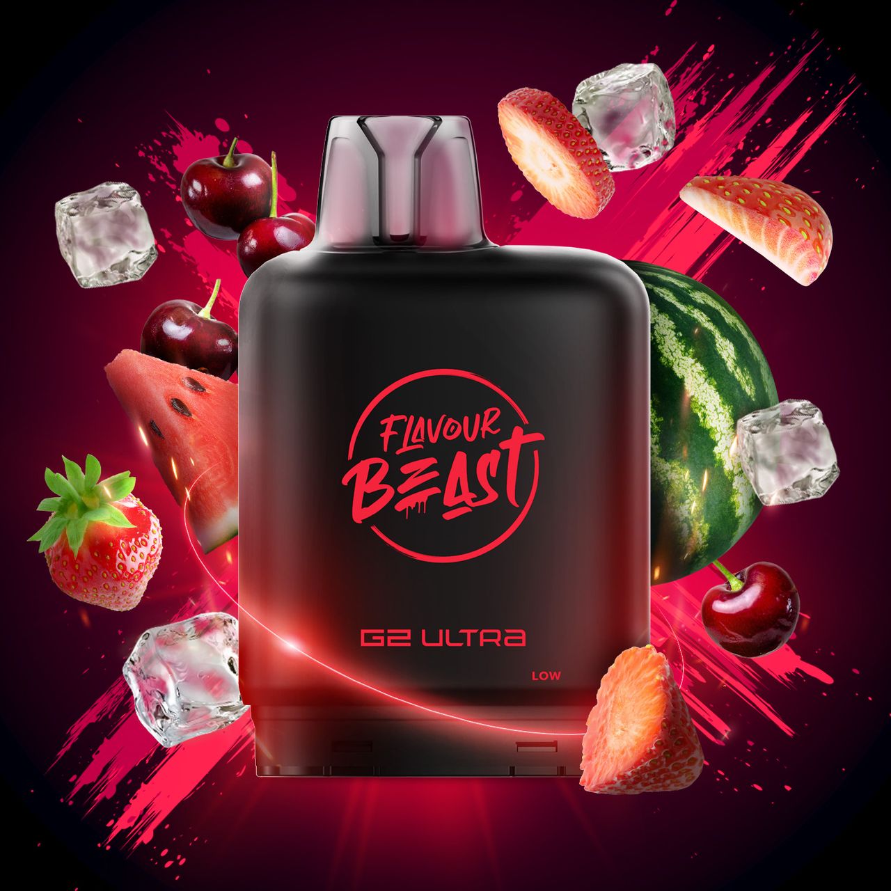 Level X Flavour Beast G2 Ultra Strawberry Cherry Watermelon