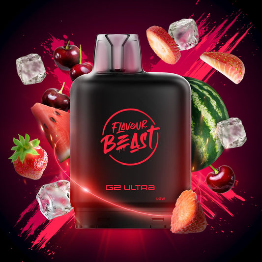 Level X Flavour Beast G2 Ultra Strawberry Cherry Watermelon