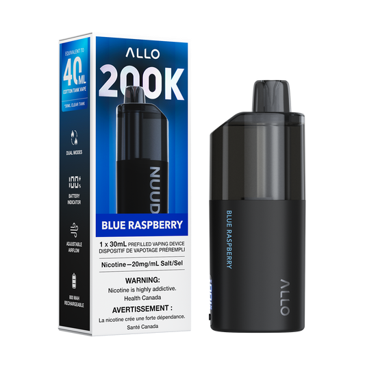 Allo Nuud 200k -  Blue Raspberry