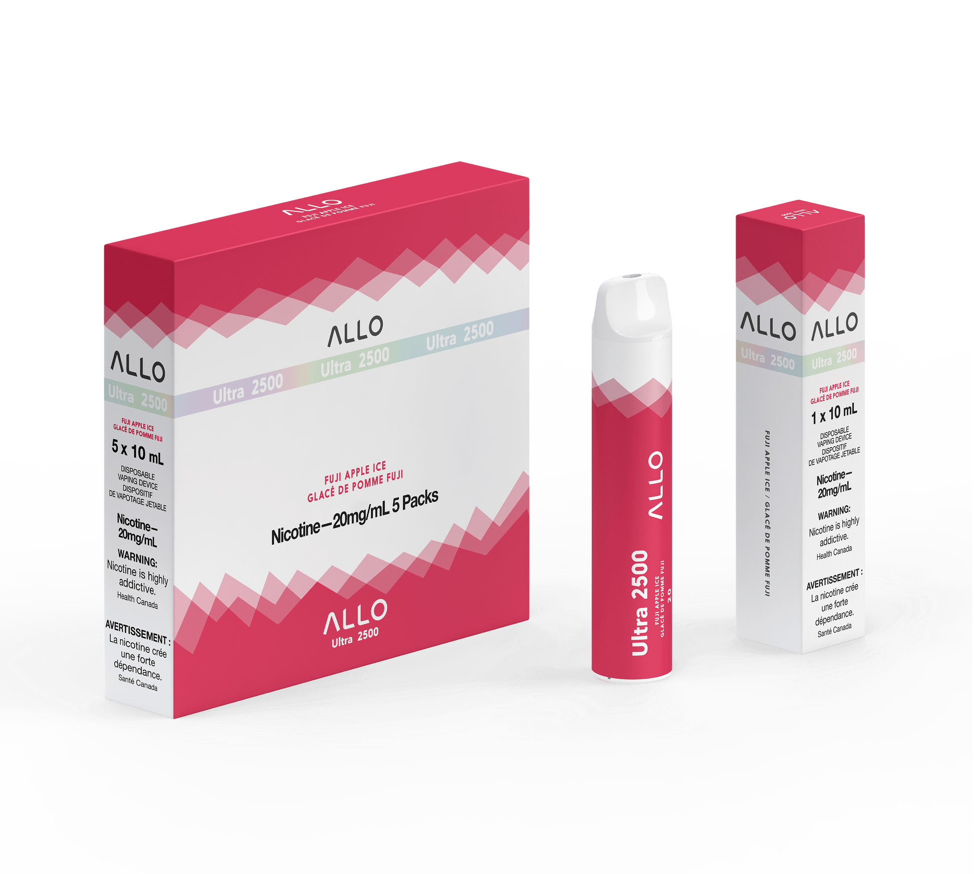ALLO Fuji Apple Ice Disposable Vape product image at All Star Vape