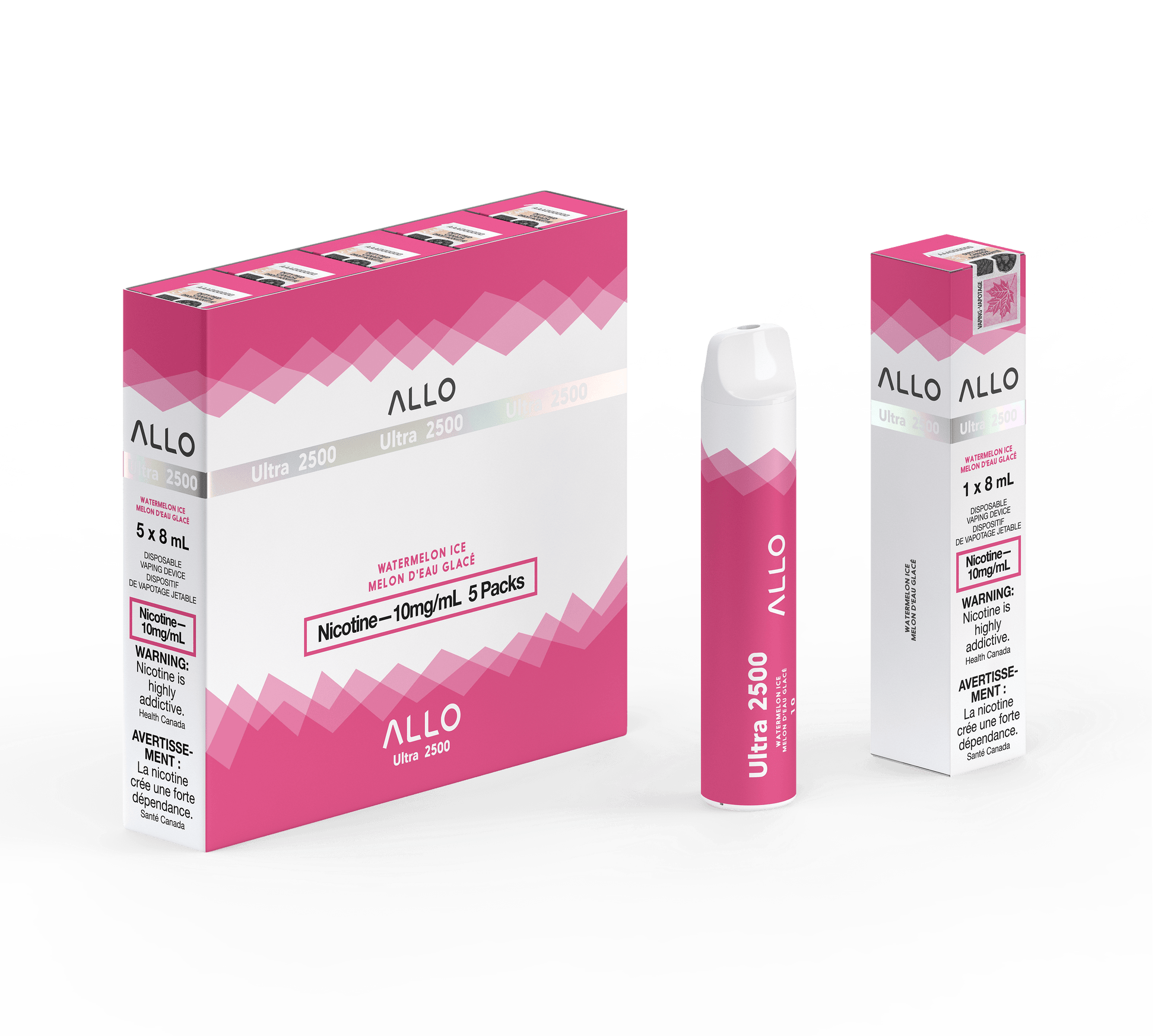 ALLO Watermelon Ice Disposable Vape product image at All Star Vape