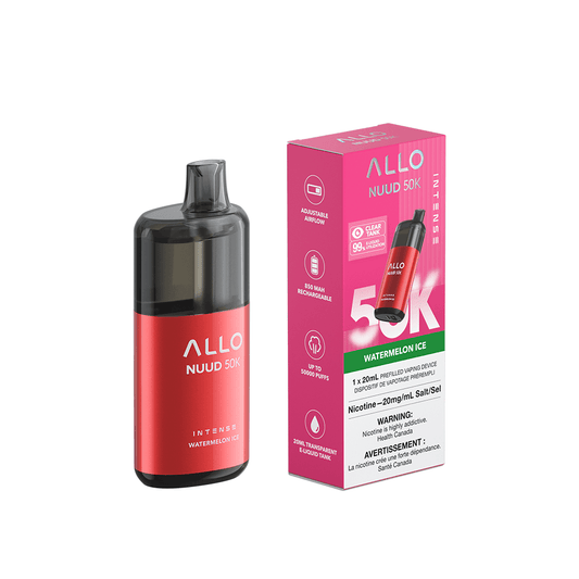 Allo Nuud 50K - Watermelon Ice Disposable Vape