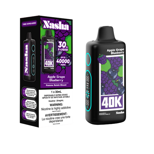 Nasha 40K - Apple Grape Blueberry