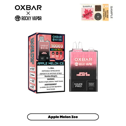 OXBAR MAZE PRO 10K- APPLE MELON ICE