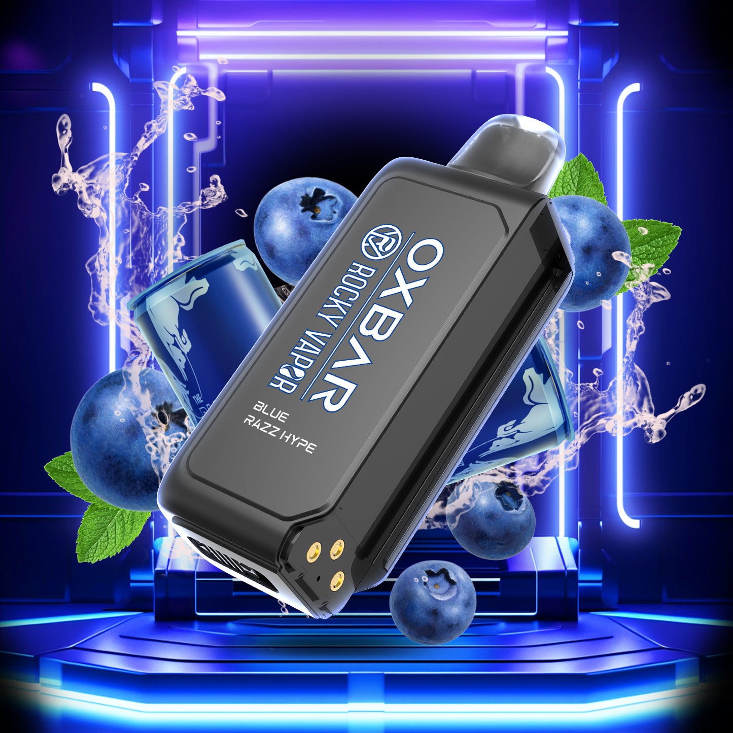 Svopp Rocky Vapor Oxbar - Blue Razz Hype