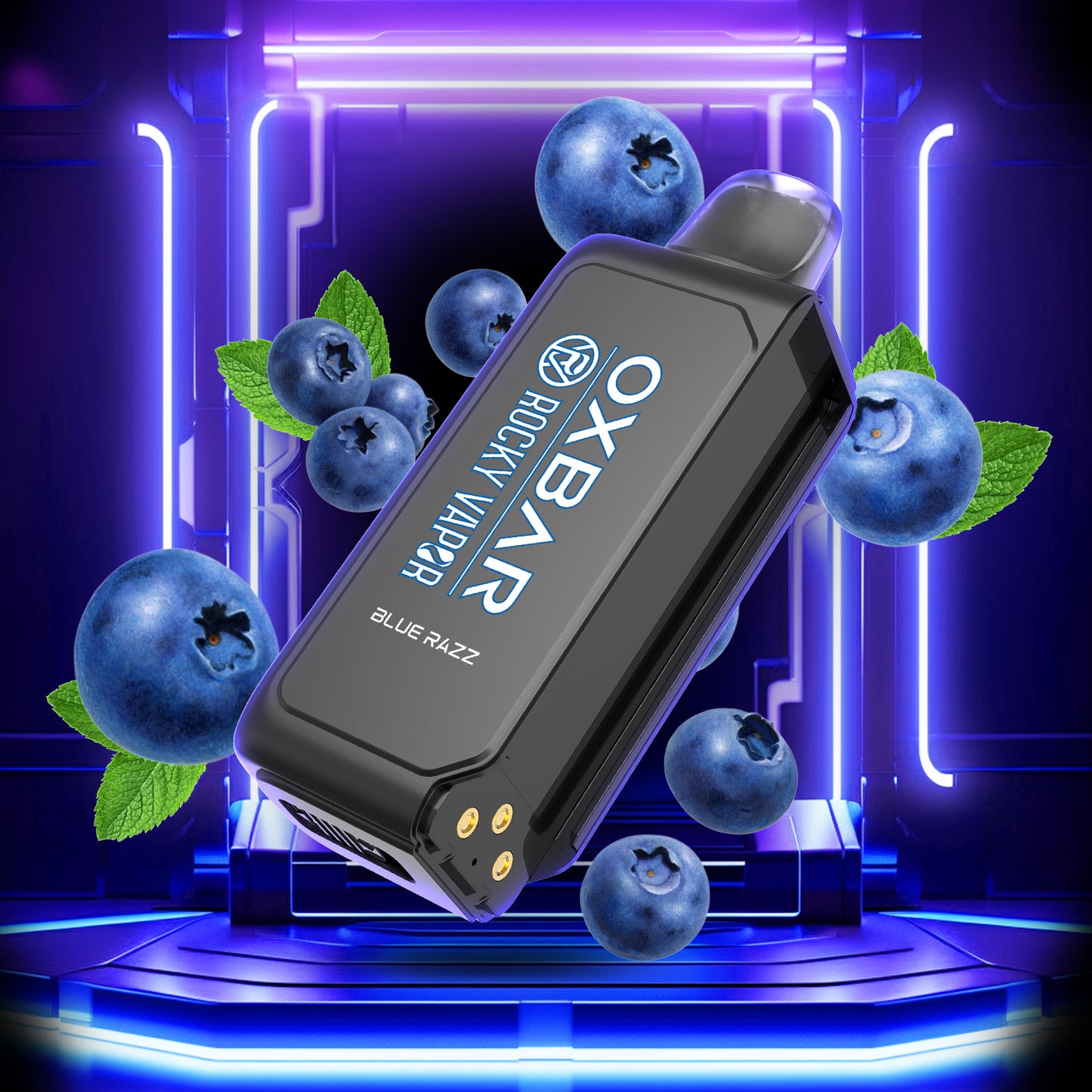 Svopp Rocky Vapor Oxbar - Blue Razz