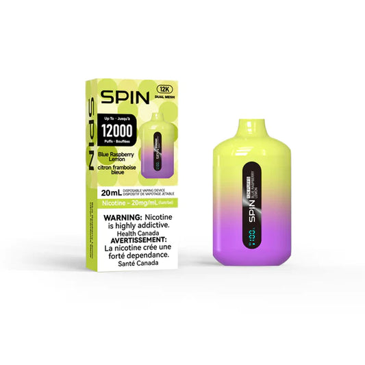 Spin 12000-Blue Raspberry Lemon