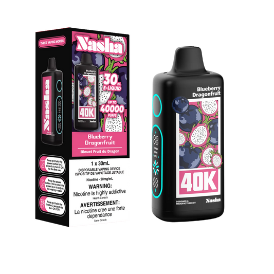 Nasha 40K - Blueberry Dragonfruit