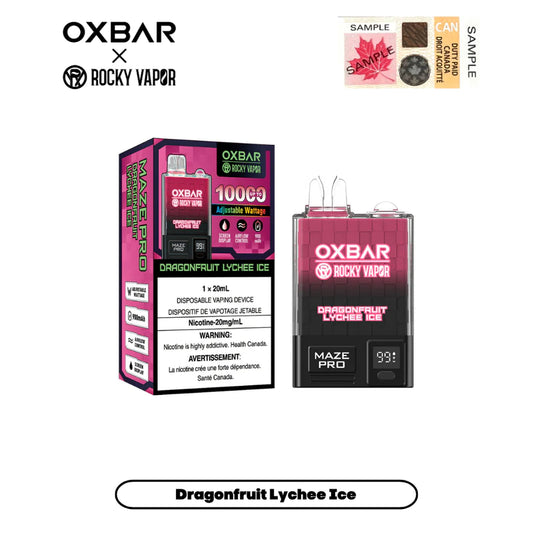 OXBAR MAZE PRO 10K - DRAGON FRUIT LYCHEE ICE