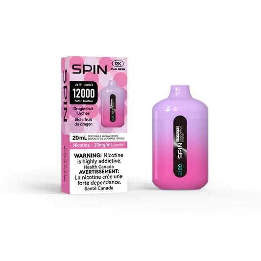 Spin 12000-Dragonfruit Lychee