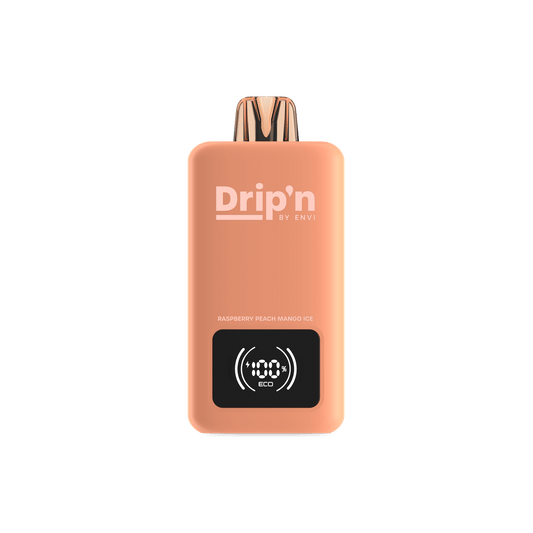 Drip'n 70k - Raspberry Peach Mango Ice Disposable Vape