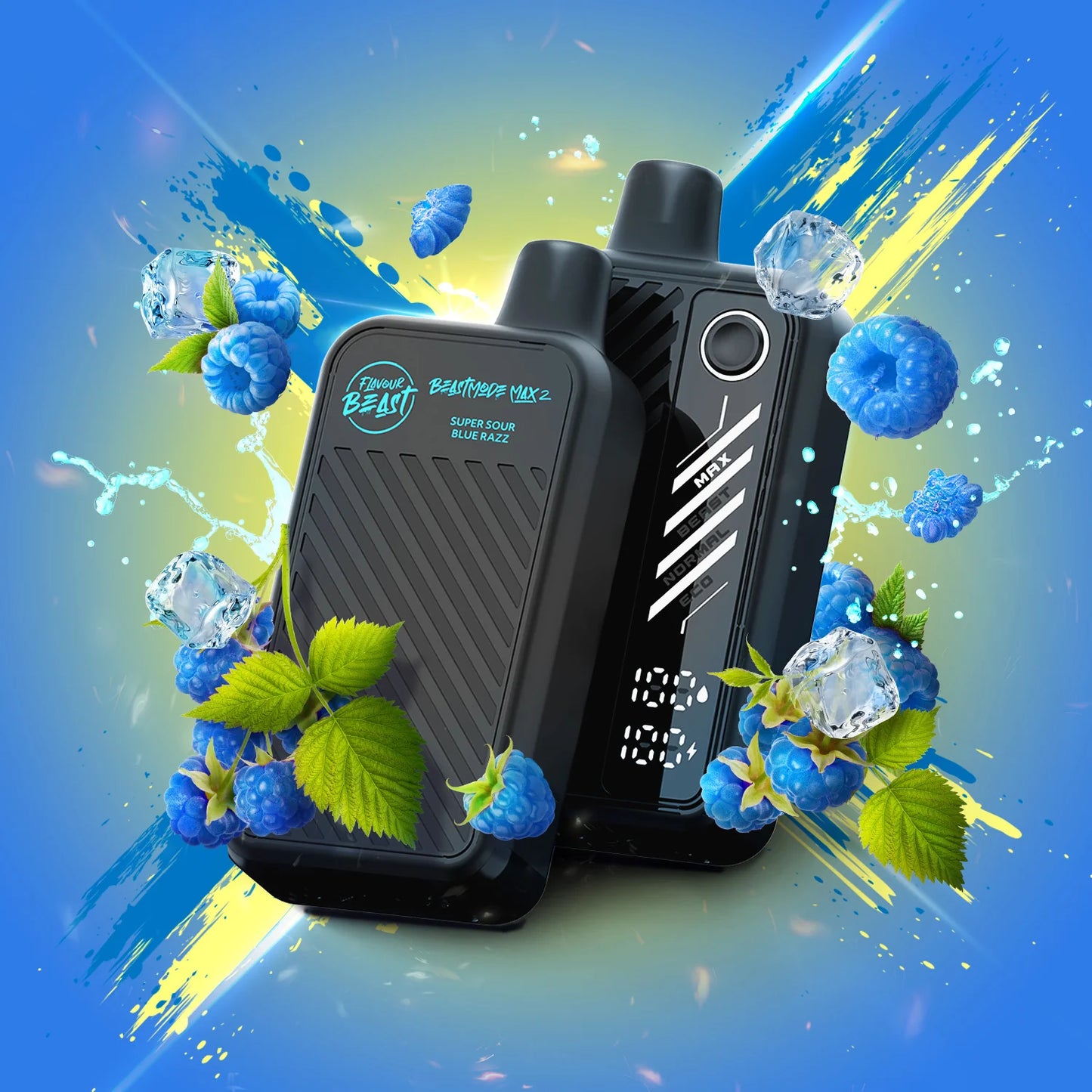 Flavour Beast Beast Mode Max 2 Super Sour Blue Razz