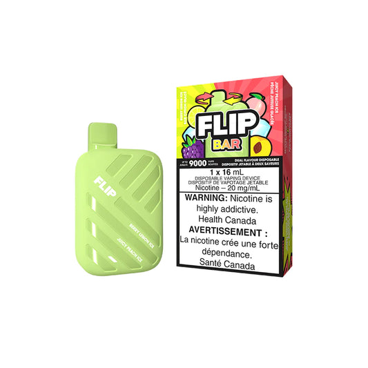 FLIP BAR DISPOSABLE - BERRY LEMON ICE AND JUICY PEACH ICE