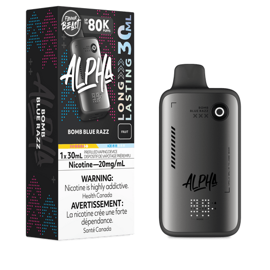 Flavor Beast ALPHA - Bomb Blue Razz Disposable Vape