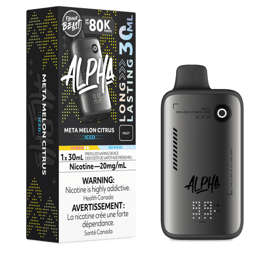 Flavor Beast ALPHA - Meta Melon Citrus Iced Disposable Vape