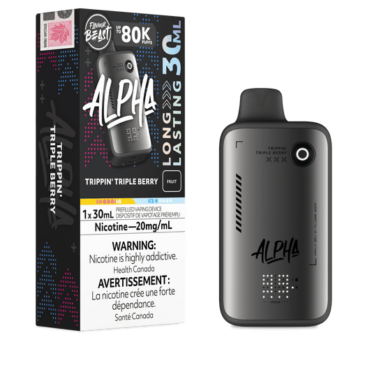 Flavor Beast ALPHA - Trippin Triple Berry Disposable Vape