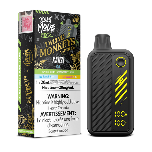 Flavour Beast Max 2x12M Kanzi Iced Vape product image at All Star Vape