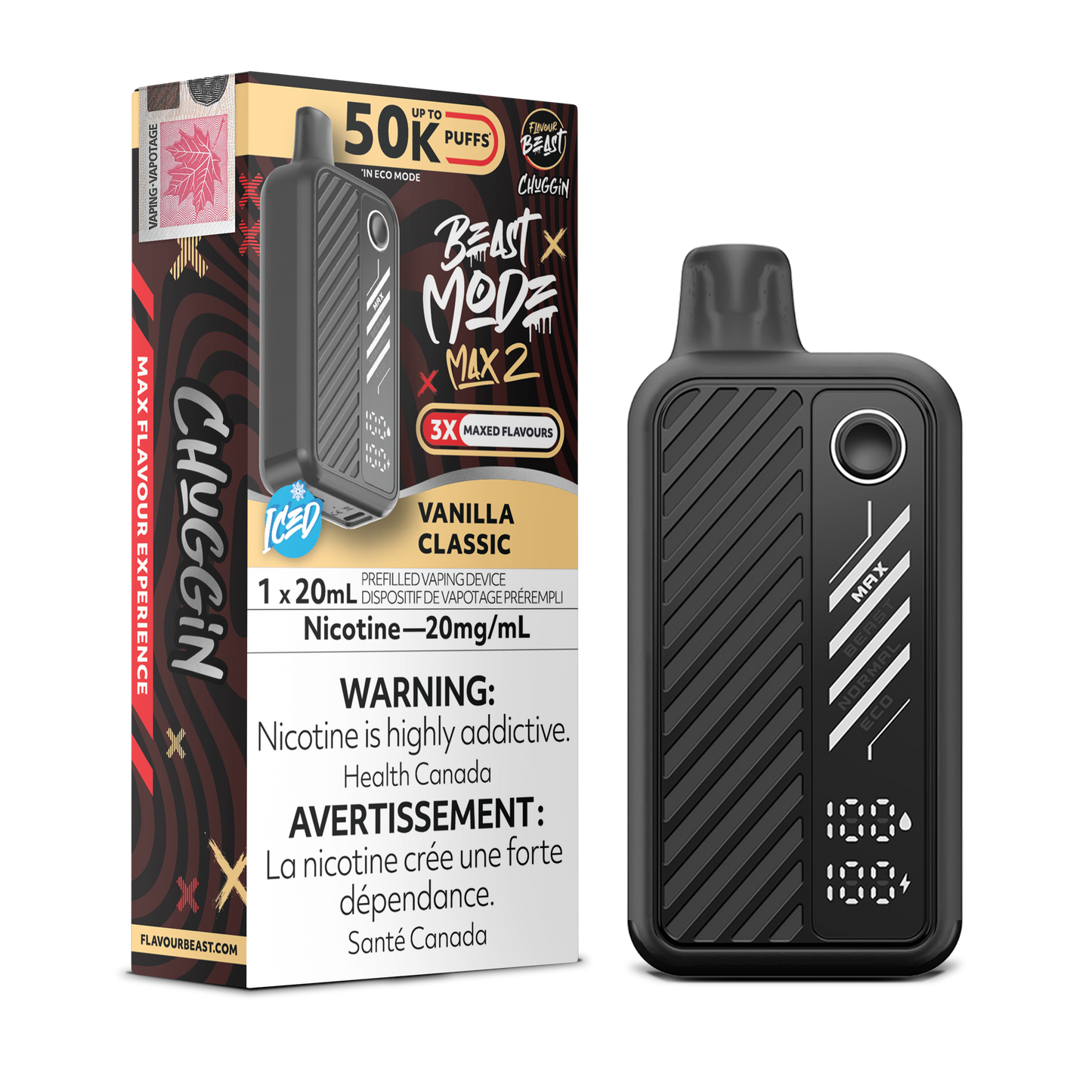 Flavour Beast Max 2 Vanilla Classic Vape