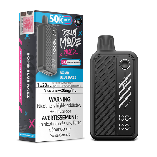 Flavour Beast Max 2 Bomb Blue Razz Vape product image at All Star Vape