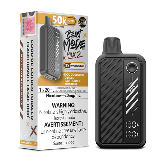 Flavour Beast Max 2 Good Ol' Golden Tobacco Vape