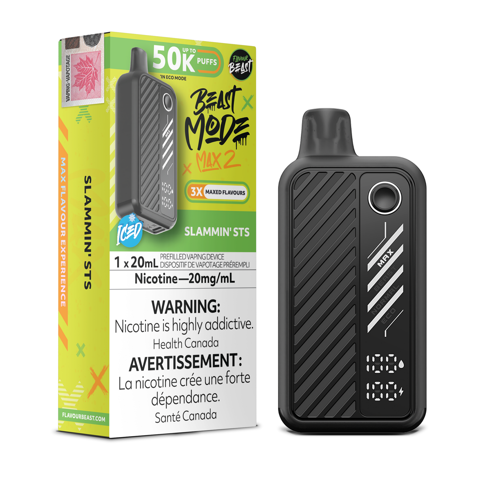 Flavour Beast Beast Mode Max 2 Slammin' STS Disposable Vape product image at All Star Vape