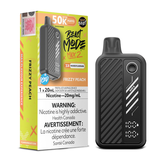 Flavour Beast Beast Mode Max 2 Frizzy Peach Disposable Vape