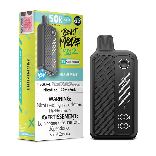 Flavour Beast Beast Mode Max 2 Miami Mint Disposable Vape