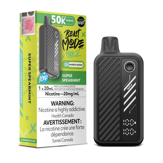 Flavour Beast Max 2 Super Spearmint Vape product image at All Star Vape