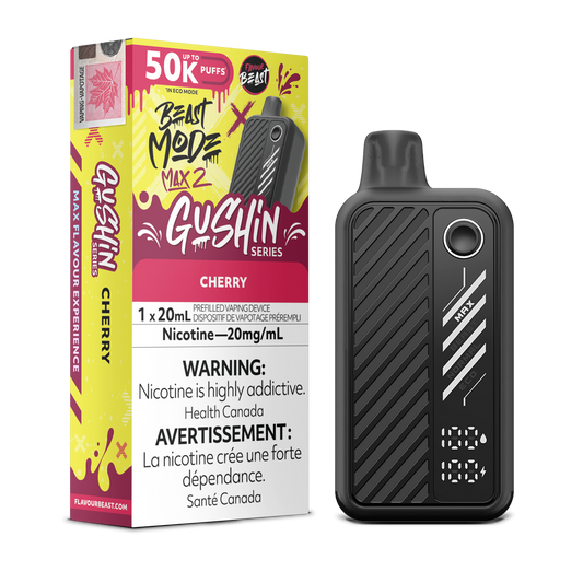 Flavour Beast Beast Mode Max 2 Gushin Cherry Disposable Vape product image at All Star Vape