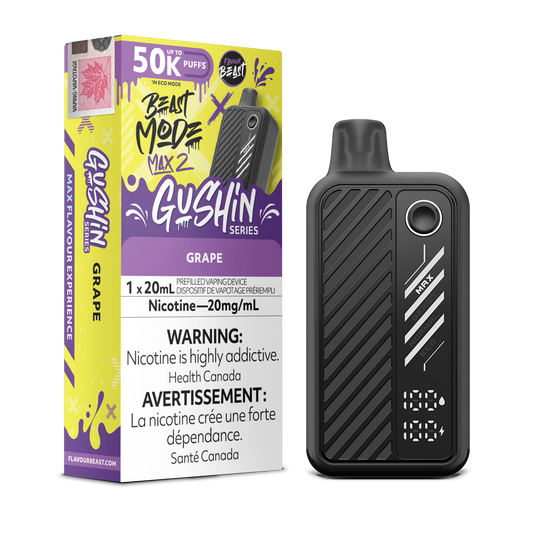 Flavour Beast Beast Mode Max 2 Gushin Grape Disposable Vape product image at All Star Vape