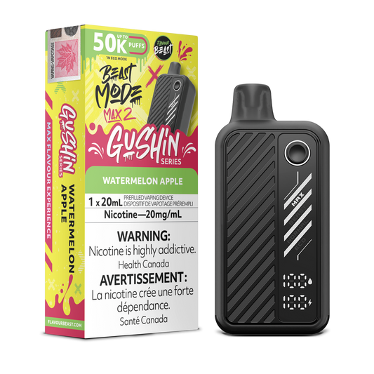 Flavour Beast Max 2 Gushin Watermelon Apple Vape product image at All Star Vape