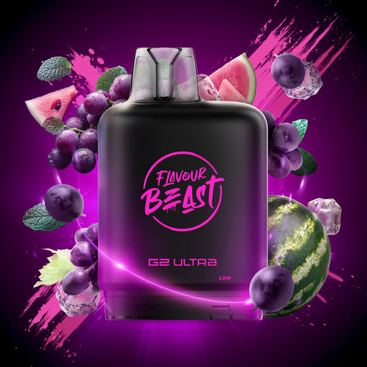 Level X Flavour Beast G2 Ultra Gleamin' Grape Watermelon Mint