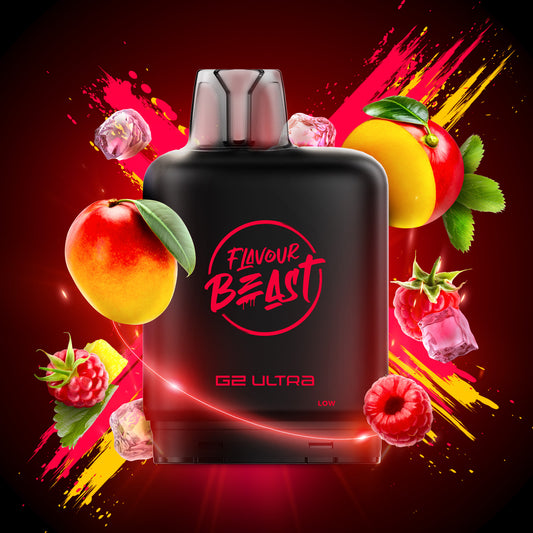 Level X Flavour Beast G2 Ultra Ragin' Razz Mango