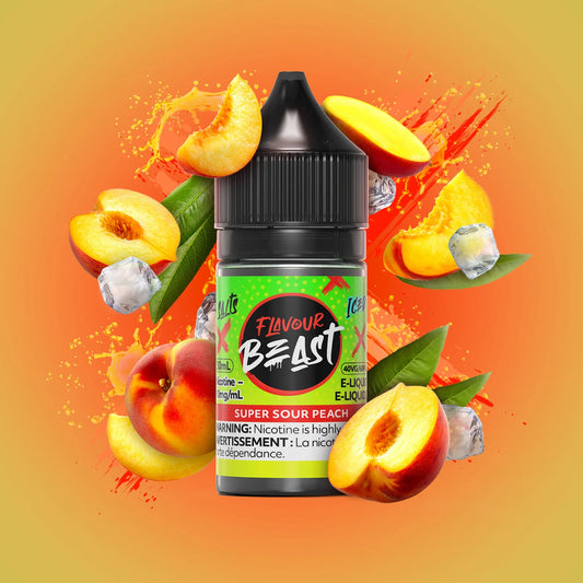 Flavour Beast E-Liquid - Super Sour Peach